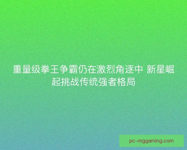 重量级拳王争霸仍在激烈角逐中 新星崛起挑战传统强者格局